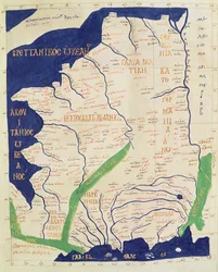 Mapa de Francia, de «Geographia»